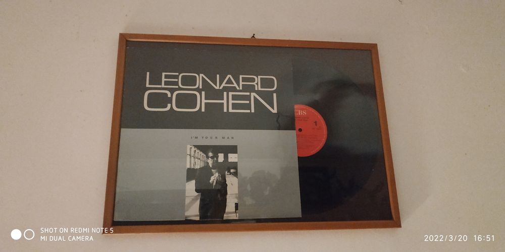 4 quadros de Leonard cohen64739899782017122