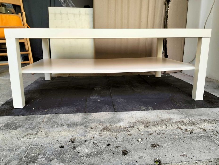 Mesa de centro IKEA Lack branca 118x78 cm - Pouco uso
