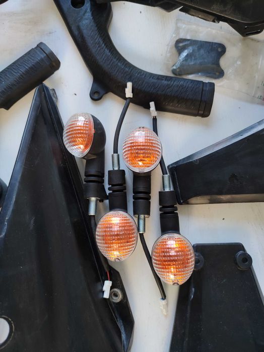 Plásticos originais KTM 2020 + guiador original 6 DAYS + balão escape