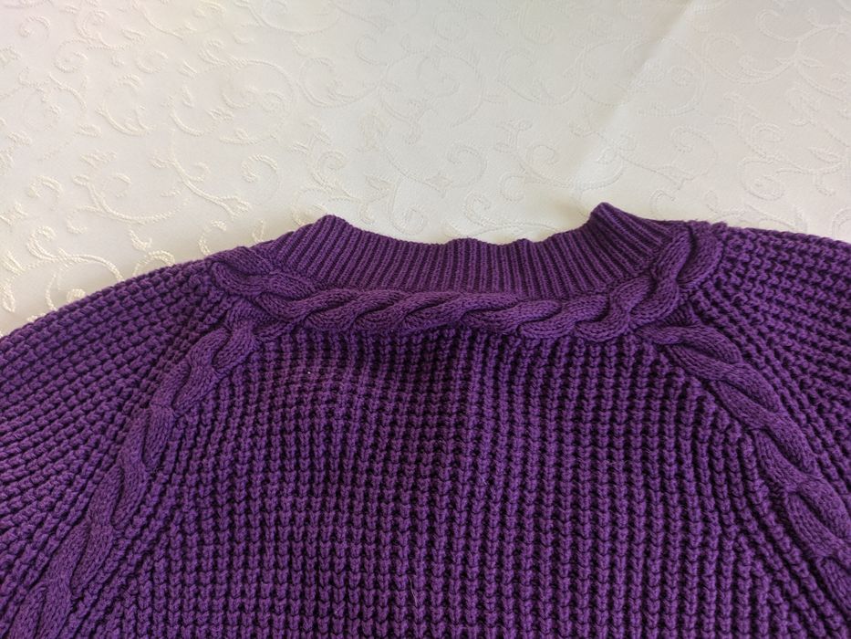 Sweter z krótkimi rękawami