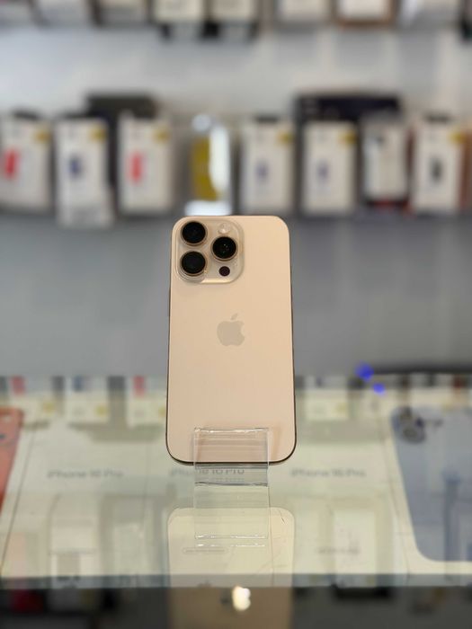 iPhone 16 PRO MAX • 256 GB • Desert Titanium • 100% bateria • GWARANCJA • raty !!!