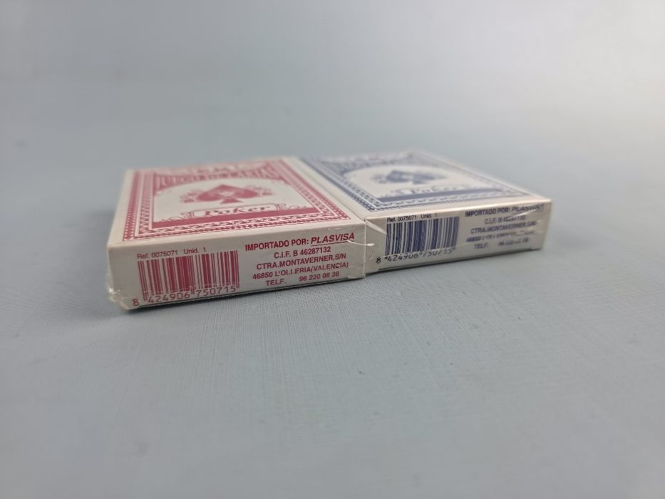 Zestaw dwóch talii kart