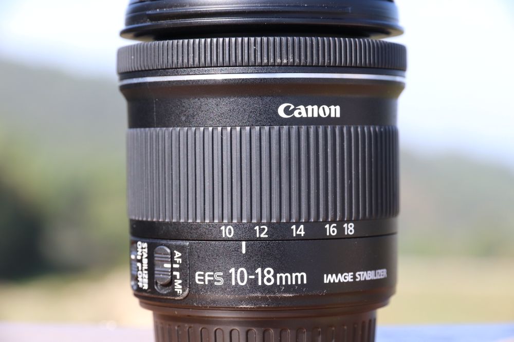 Canon EFS 10-18 mm F/4.5-5.6 IS STM