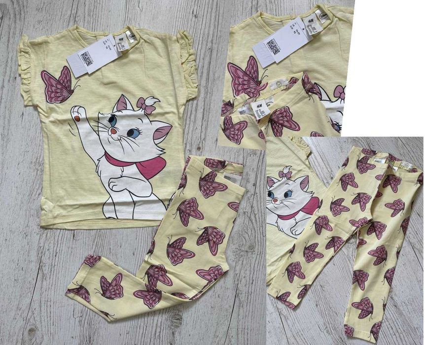 Костюм H&M 1,5-2 р. 86/92см (штани, лосіни, лосины, комплект)