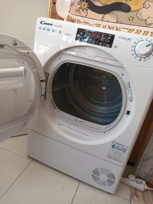 Máquina secar Candy para peças