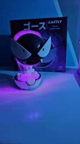 Umidificador Pokémon Gastly com Luz LED e Purificador de Ar