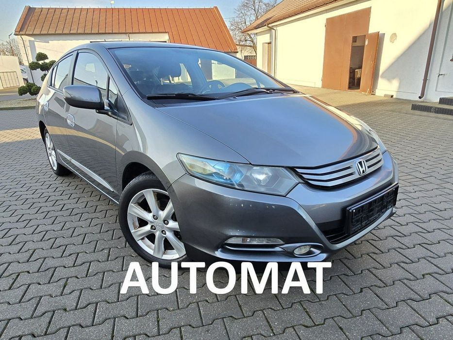 Honda Insight 1,3+Hybryda. Automat.Serwis.Podg.Fot.Tempomat.Halogeny.alu.Hak