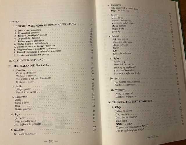 Książka Irena Gumowska "czy wiesz co jesz"?