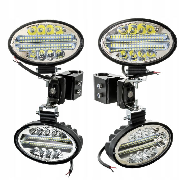 Lampa robocza Led 4 Szt z uchwytem bocznym Merlo Atlas John Deere NH