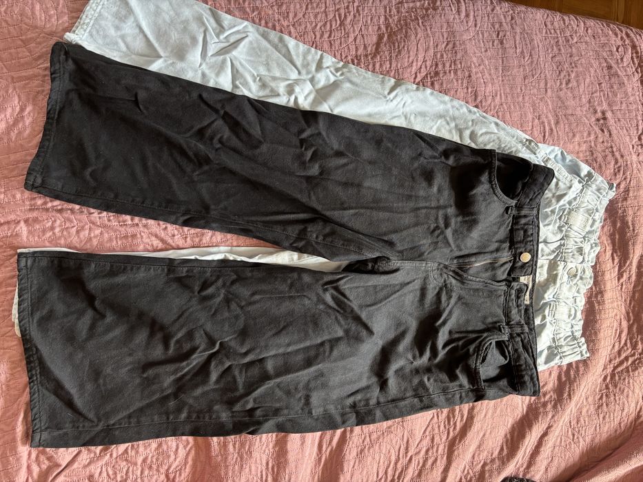 Zestaw paka ubrań zara bershka stradivarius hm