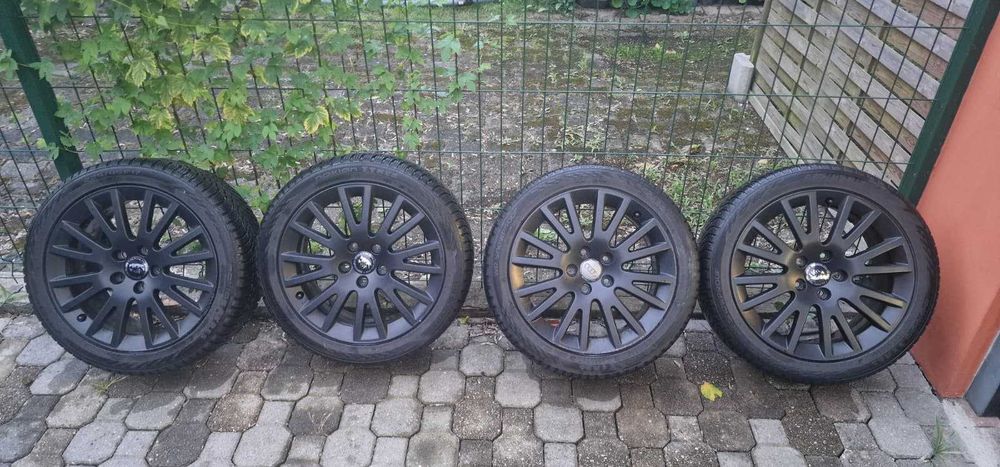Felgi 17" 5x112 ET56 Ronal 8P0601025T Komplet z oponami