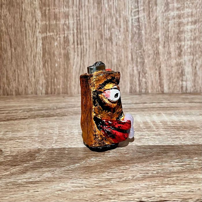 Isqueiro Decorativo Personalizado Estilo Dark / Arte