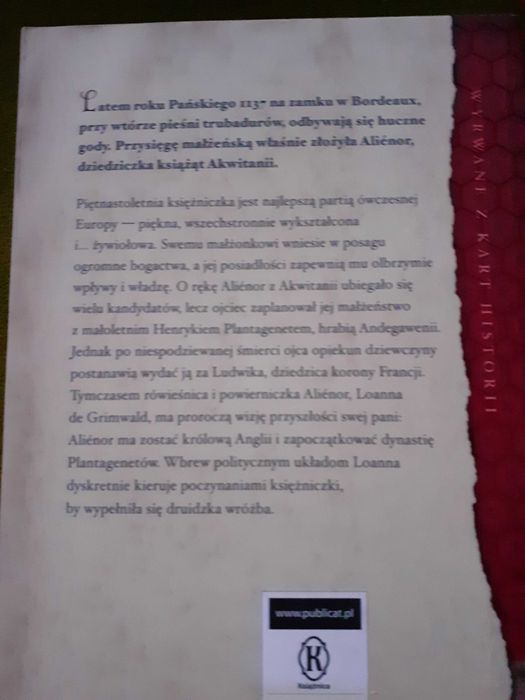 Noce Królowej - Historia matki Ryszarda Lwie Serce