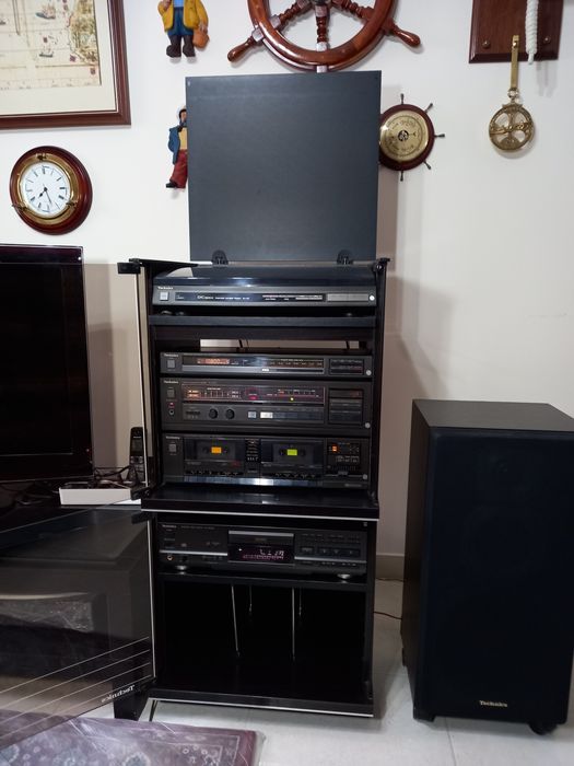 Conjunto de aparelhagem Hi-Fi