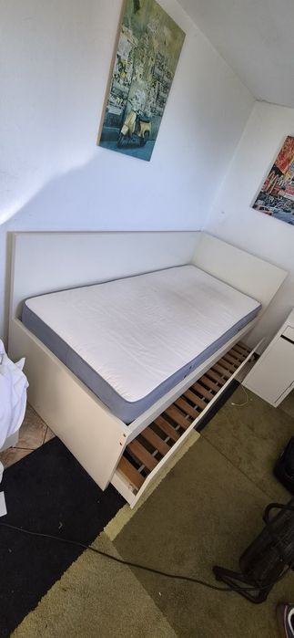 Cama solteiro dupla Ikea