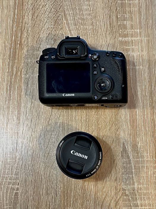 Продаю фотопарат Canon EOS 6D та обʼєктив Сanon EF 50mm f 1.4 USM