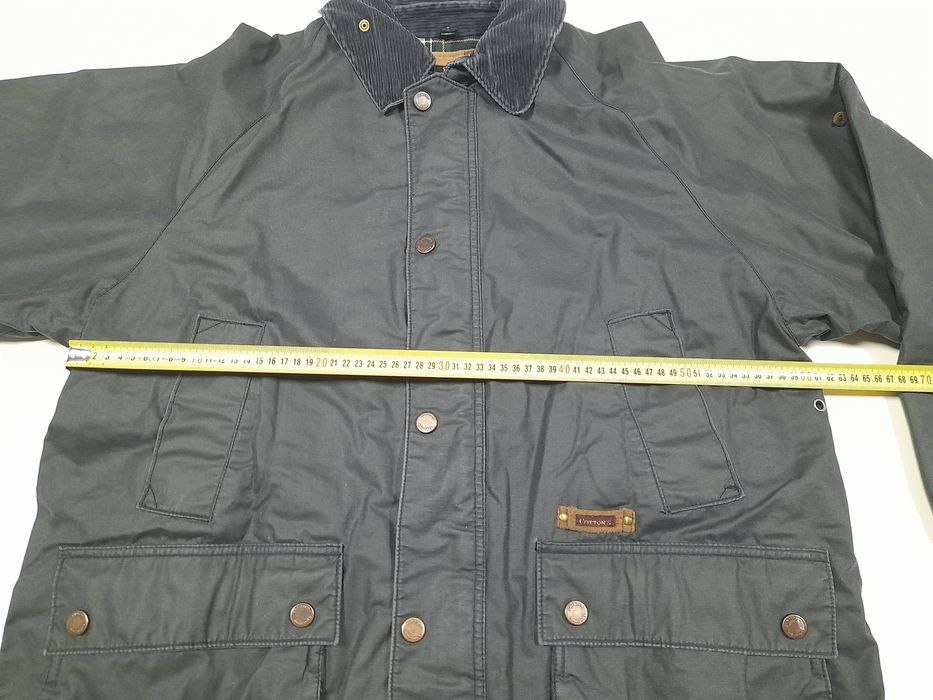 Casaco encerado Cottons  estilo Barbour