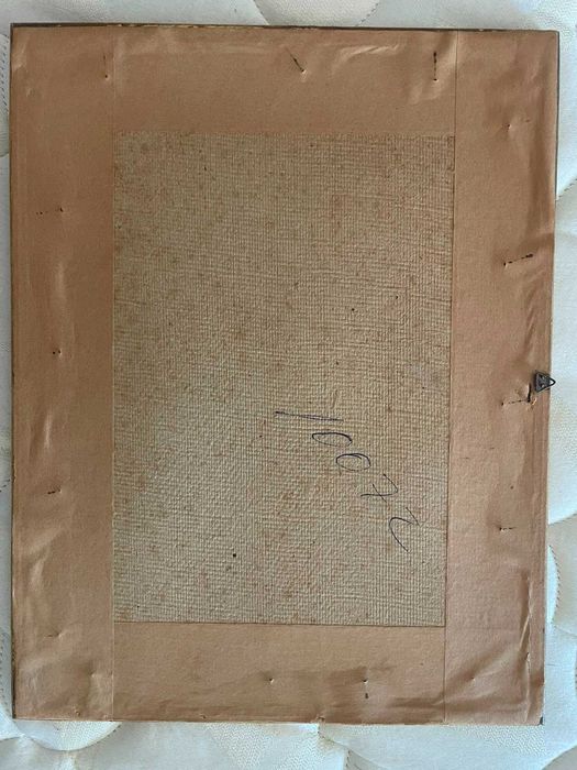 Quadro Paris Sacré-Cœur com moldura