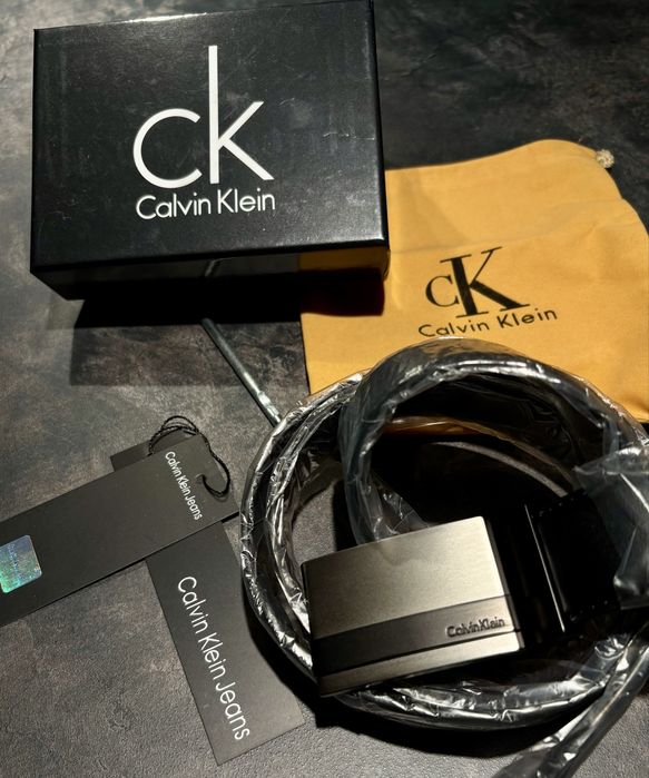 Rewelacyjny skórzany pasek Calvin Klein Vip 2025-Prezent