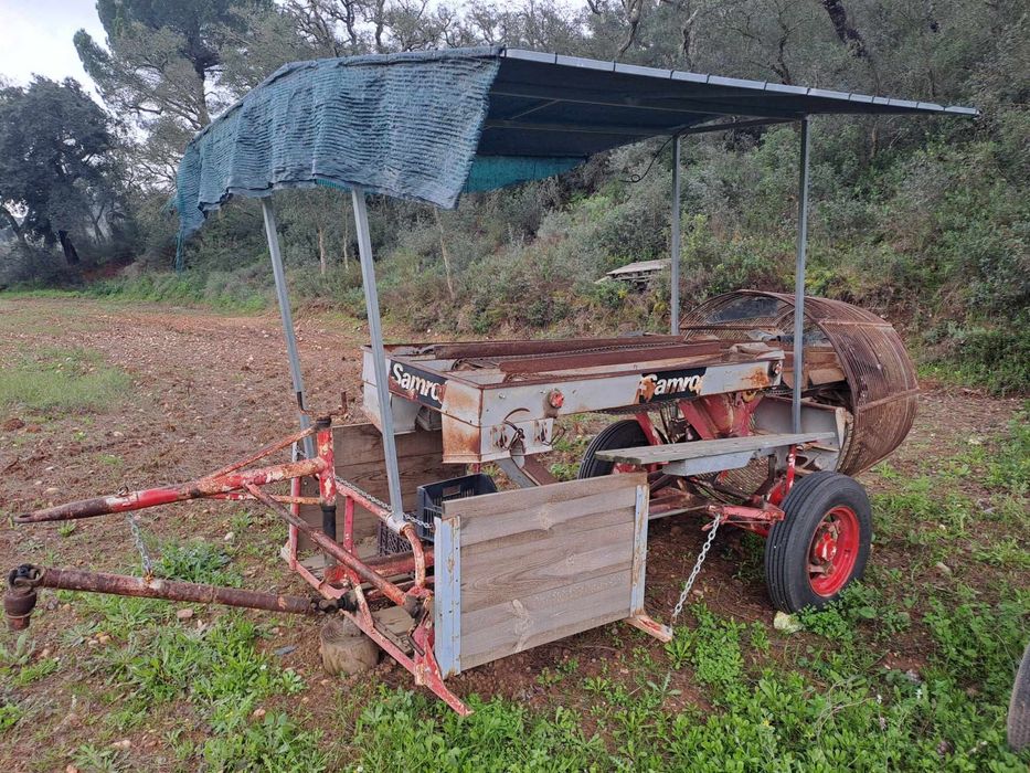 Máquina arrancar batata
