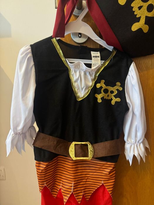 Fato carnaval pirata 1/2 anos