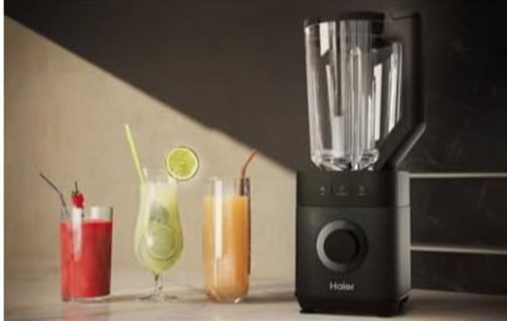 Haier Blender Kielichowy HBL5B2 011 1200W 1,7 L Stal Nierdzewna Czarny
