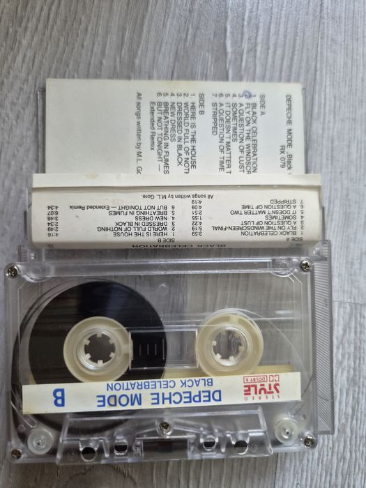Depeche mode BLACK CELEBRATION  kaseta magnetofonowa