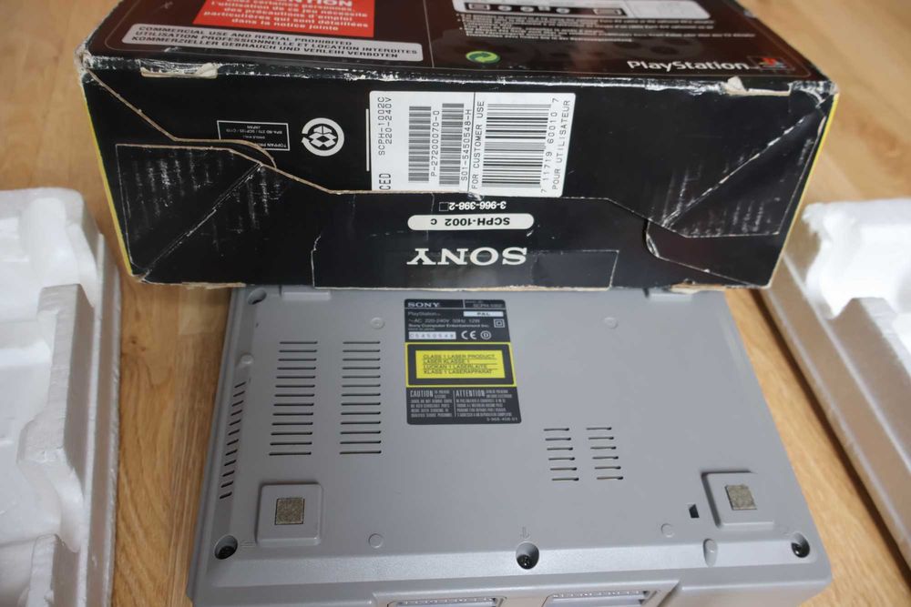 Konsola Playstation 1 PSX PS1 Scph-1002 Box Zgodne Numery ŁADNY STAN