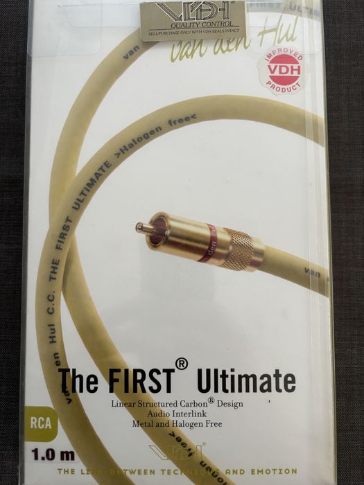 Межблочный кабель van den  Hul “ The First Ultimate” Mkll