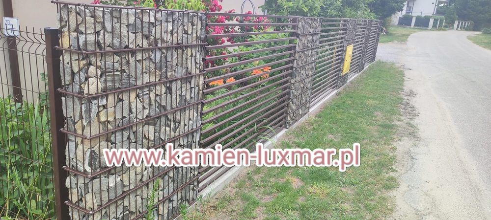 Montaż ogrodzeń Gabionowych / ogrodzenia z kamieniem