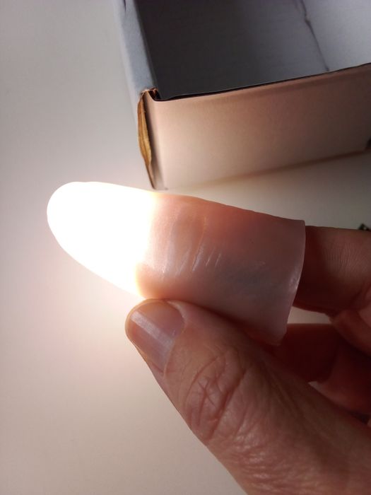 Dedos falsos com LED's