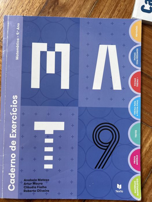 Cadernos de atividades e Manuais 7/8/9 ano