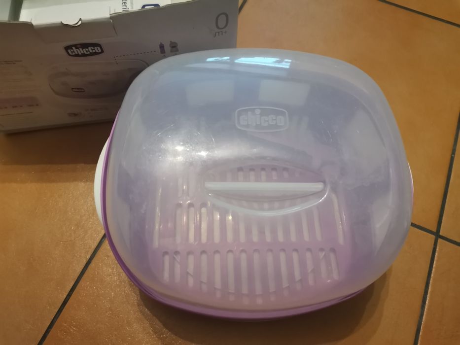 Estrelizador de biberões Chico microondas