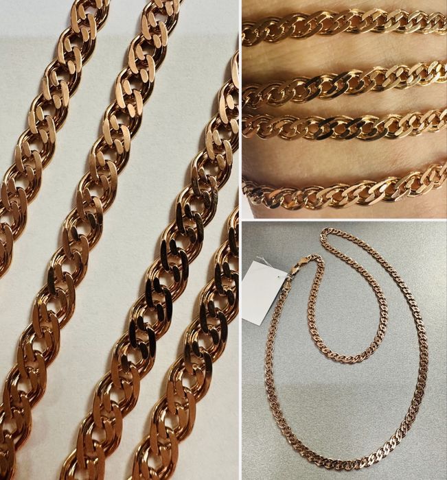 Золотая цепочка НОНА новая / Золотий новий ланцюжок