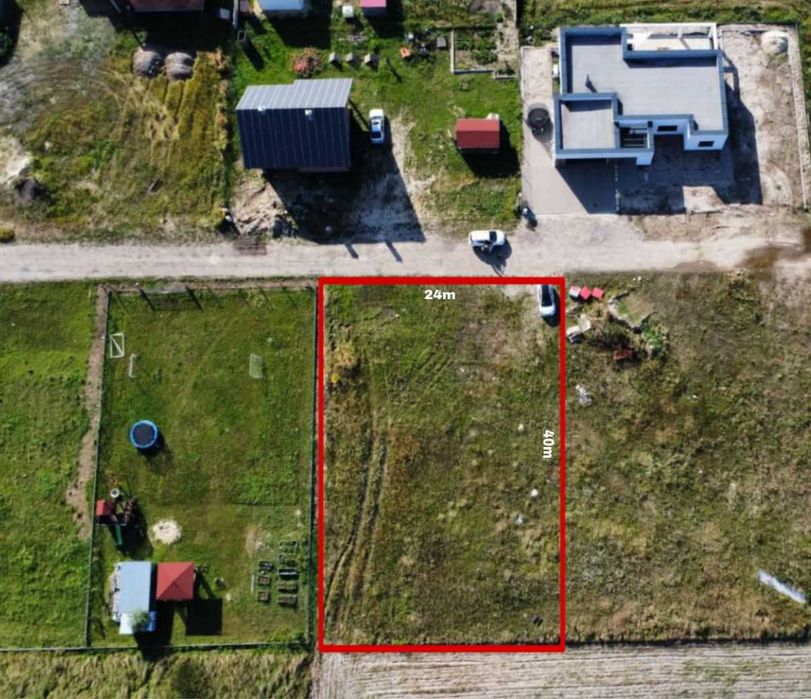 Działka Budowlana z WZ 959m Jarocin ul Jaśminowa - Widok 2