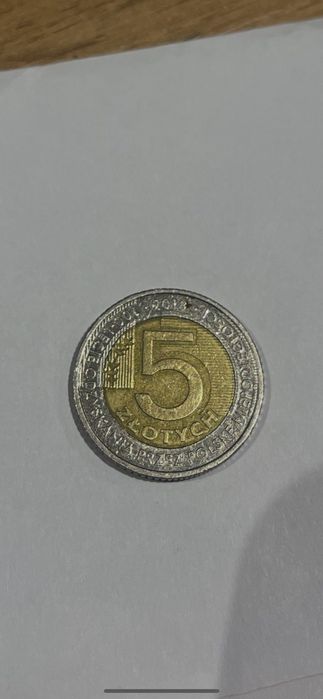 5 zł destrukt menniczy