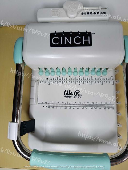 Біндер Сінч We R Memory Keepers Cinch Book, брошюровщик, дирокол