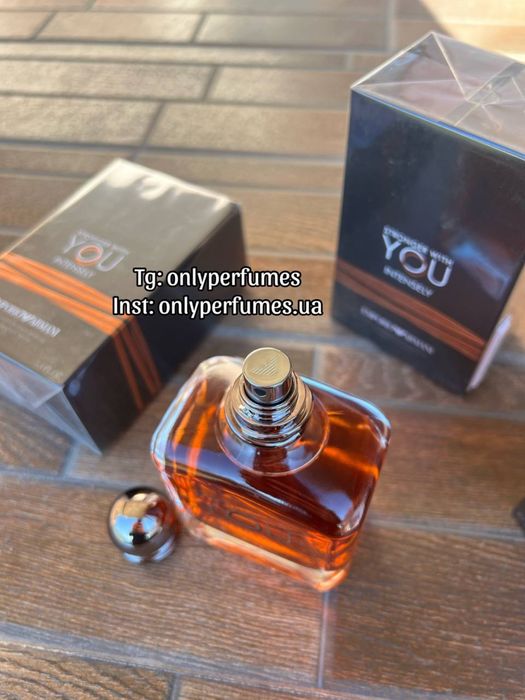 Духи парфуми Armani Stronger With You Intensely.  LUX 100 ml