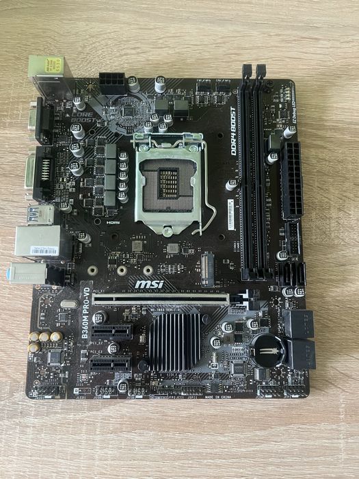 MSI b360m pro-vd