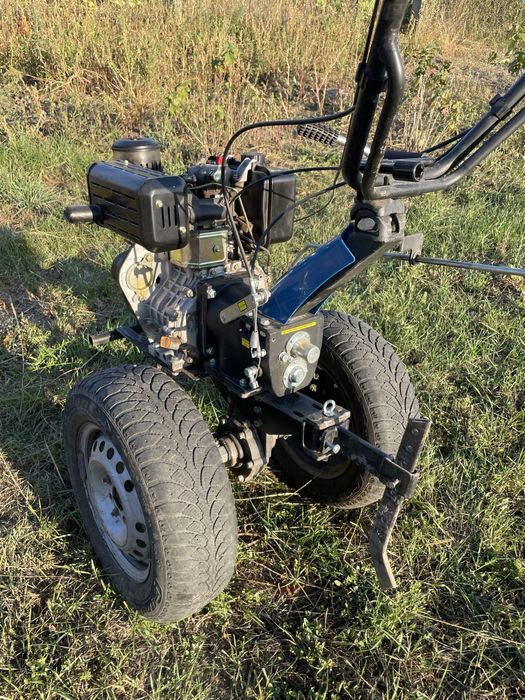 Мотоблок ДТЗ 510ДН. Пружинний стартер.