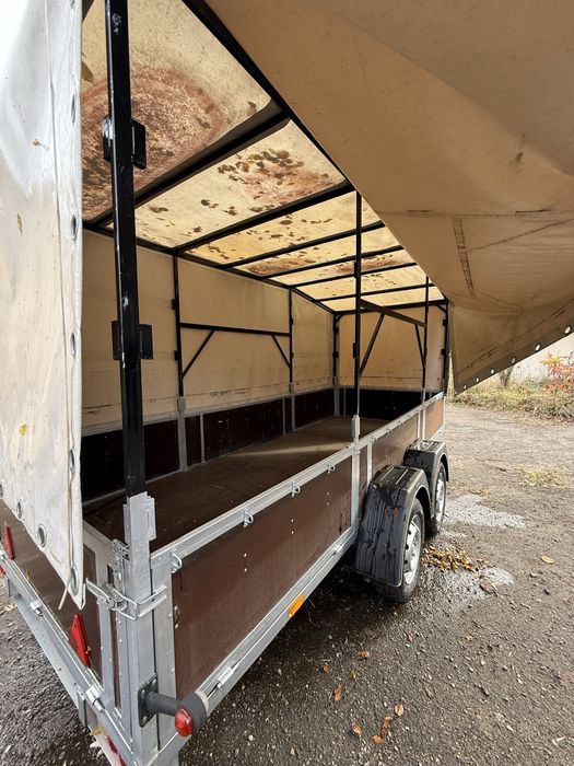 Причіп Прицеп двоосний ПГ-02И Тентований повна маса 3000кг