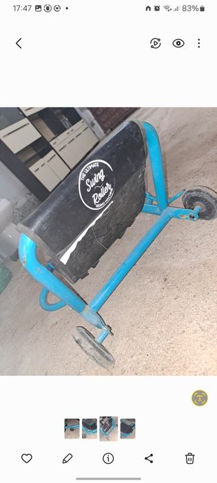 Vendo swing roller skate azul