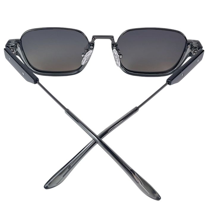 Okulary Przeciwsłoneczne Polaryzacyjne Unisex Szaro-Czarne Gradient