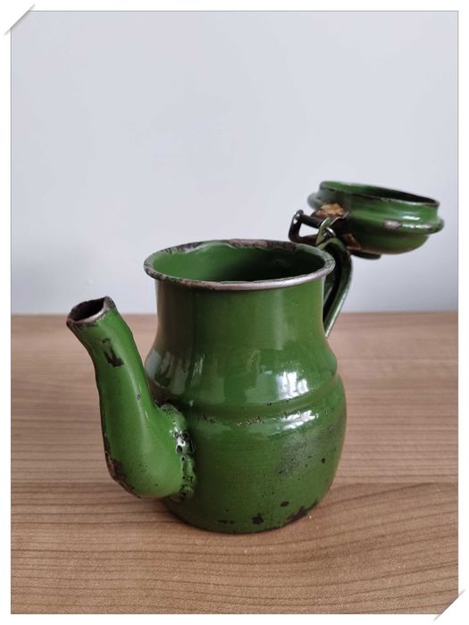 Emaliowany czajniczek | vintage | Pakistan