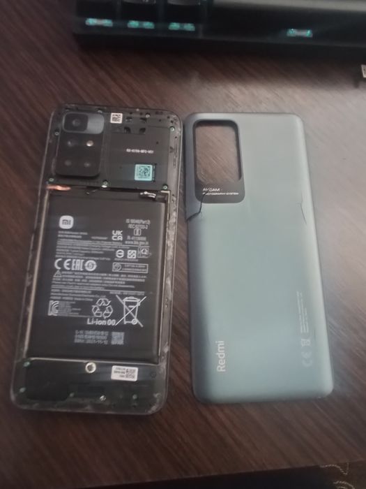 Redmi 10 для запчастей: экран разбит/не работает, не включается.