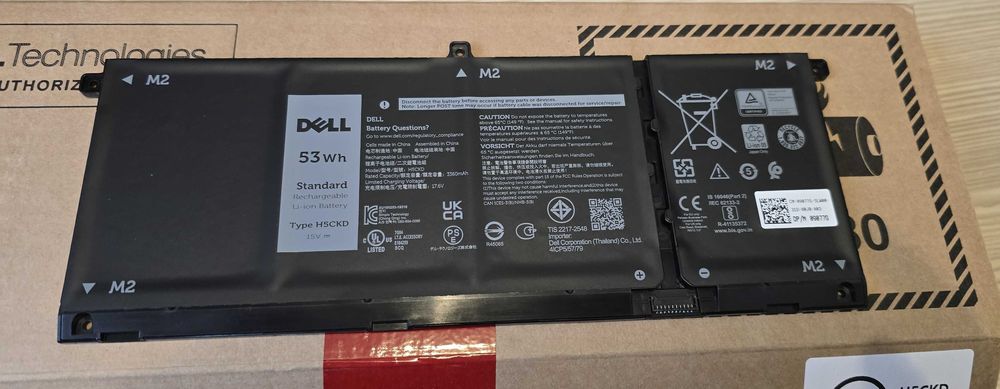 Bateria DELL 53Wh H5CKD Inspiron 5400/5401/5406/7300/5501/5502/5508