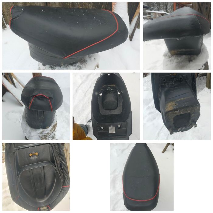 Сидіння на китайський скутер 4т 50-80см.