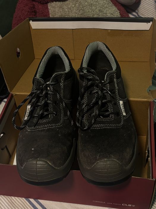 Sapatos de biqueira de aço para trabalho