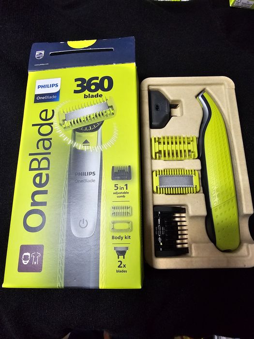 Philips OneBlade 360 com acessórios –  Novo