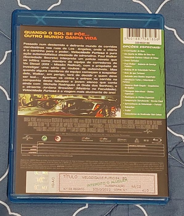 Velocidade Furiosa (Blu-ray)